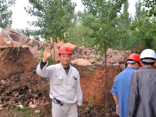 汶源(50米)煙囪爆破工程